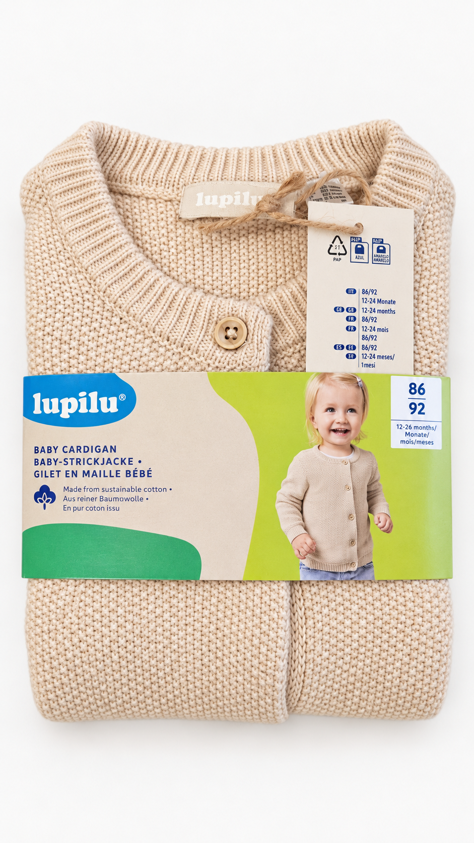 Lupilu Baby Knitted 2-Piece Set (3colors)