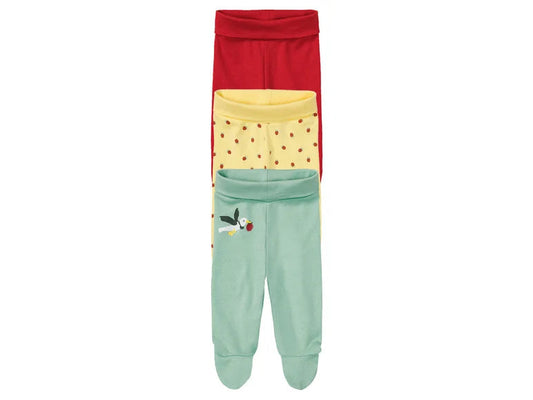 Lupilu Baby Organic Cotton Joggers 3-Pack