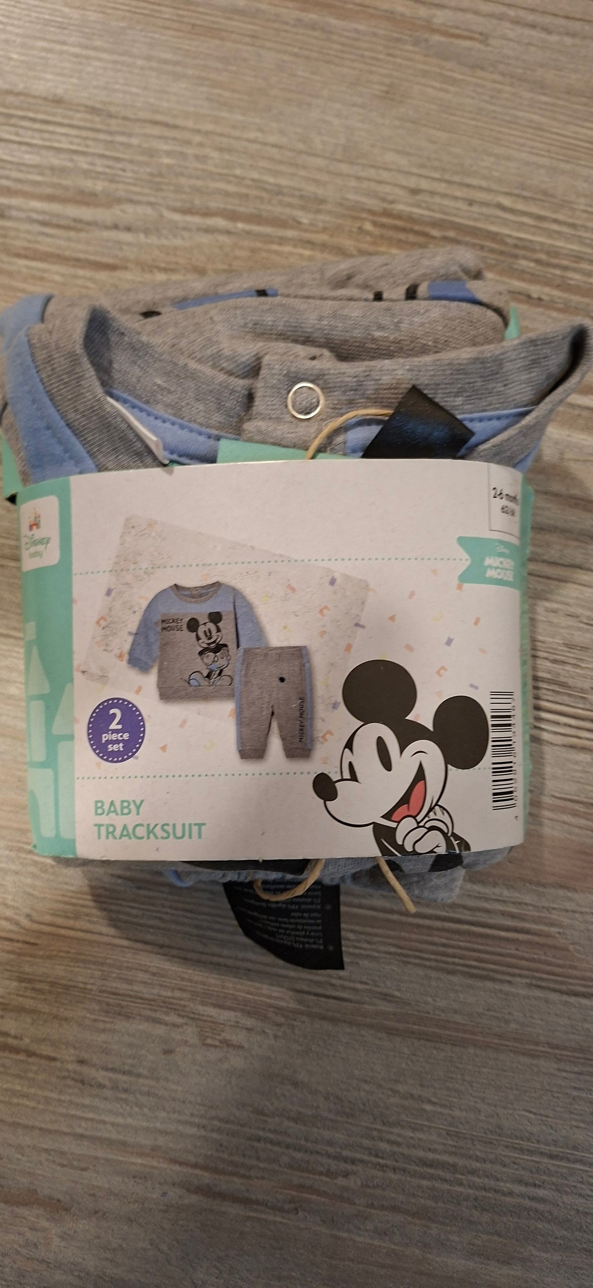 Disney Mickey Mouse Baby Tracksuit – 2 Piece Set