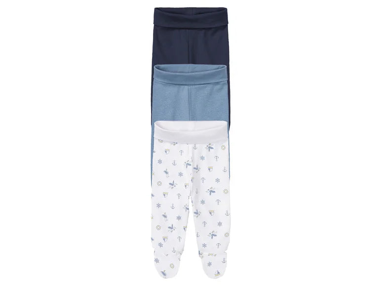 Lupilu Baby Organic Cotton Joggers 3-Pack