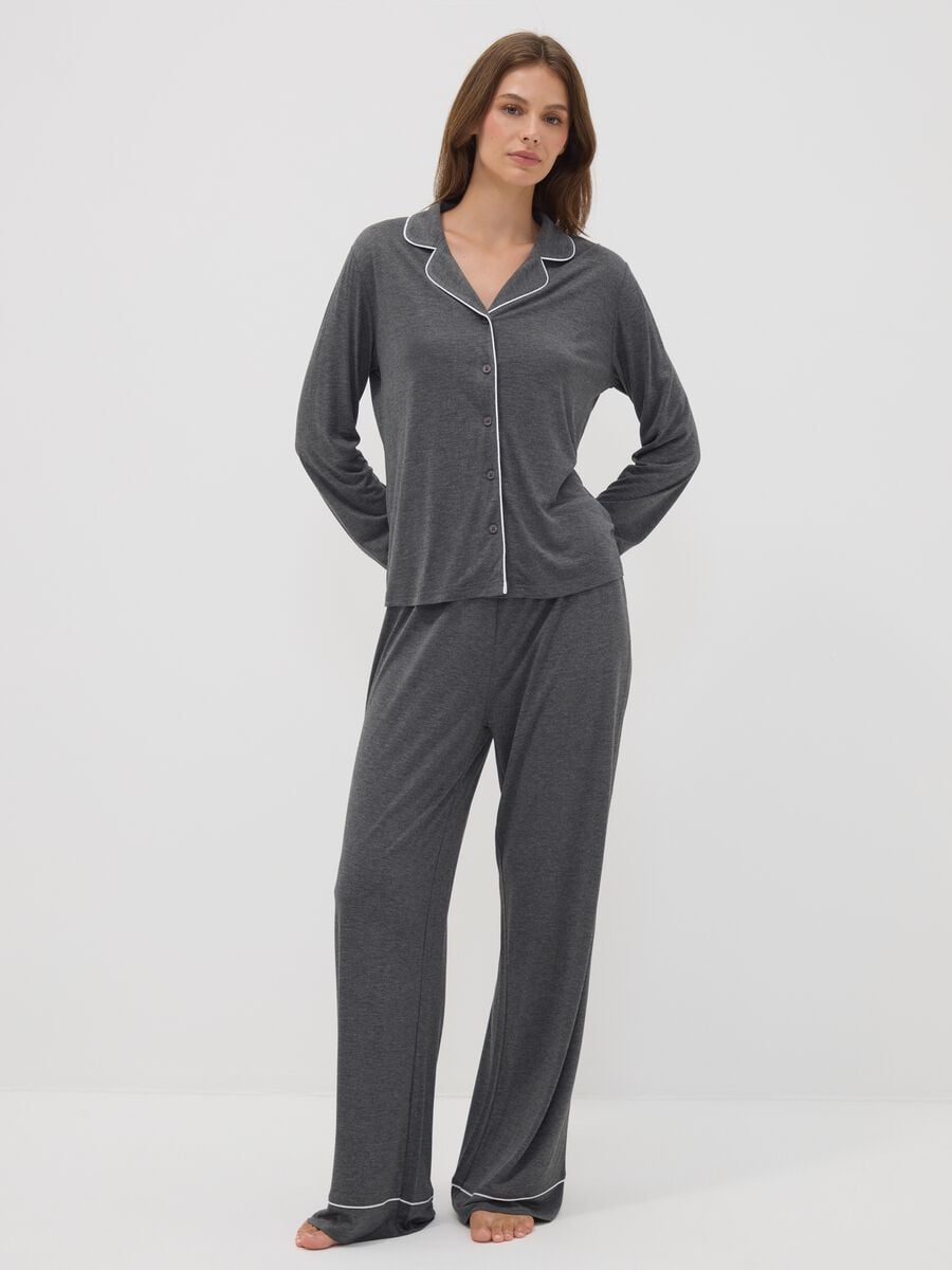 Esmara Women’s Pyjama Set – Charcoal Grey