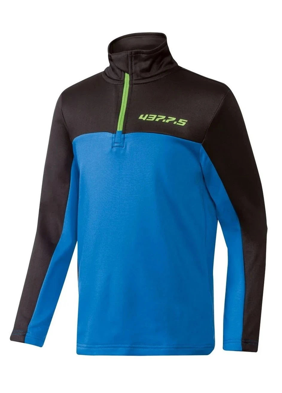 Crivit Kids’ Thermal Top – Blue & Black