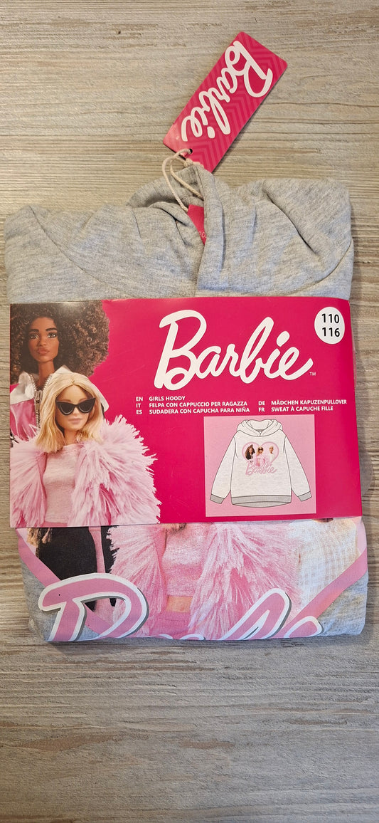 Barbie Girls’ Hoodie – Grey