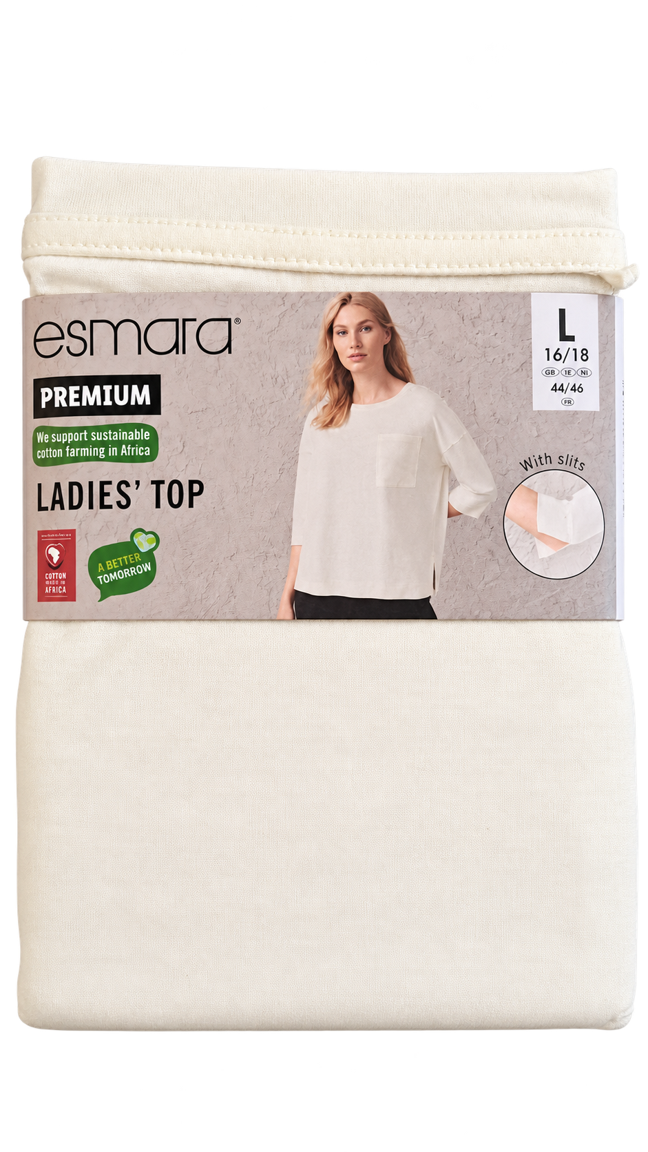 Esmara Premium Women’s Top – Ivory