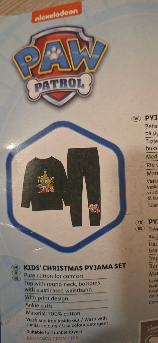 Paw Patrol Kids’ Christmas Pajama Set – Green