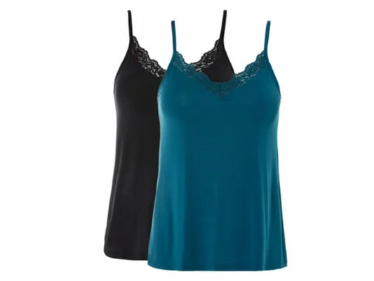 Esmara Women’s 2-Pack Lace Vest Tops