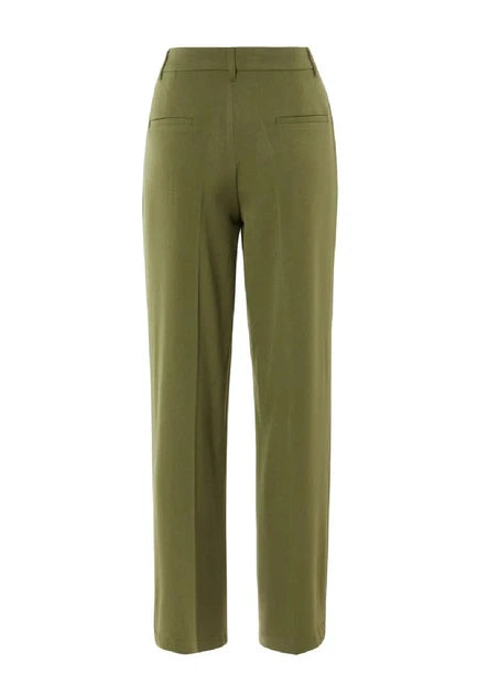 Esmara Women’s Wide-Leg Trousers – Olive Green