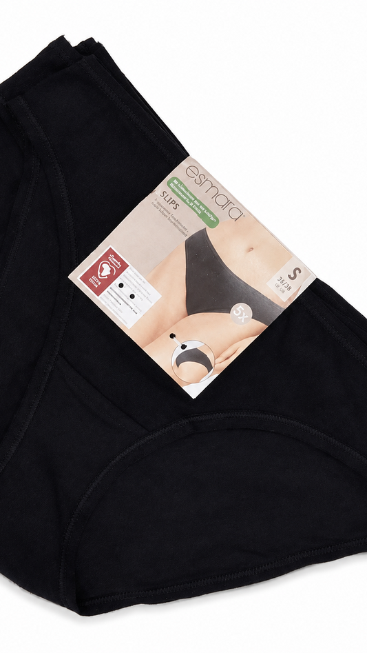A pack of 5 pieces of Esmara briefs.