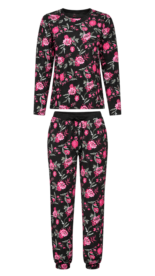 Esmara Women’s Pyjama Set – Black Floral