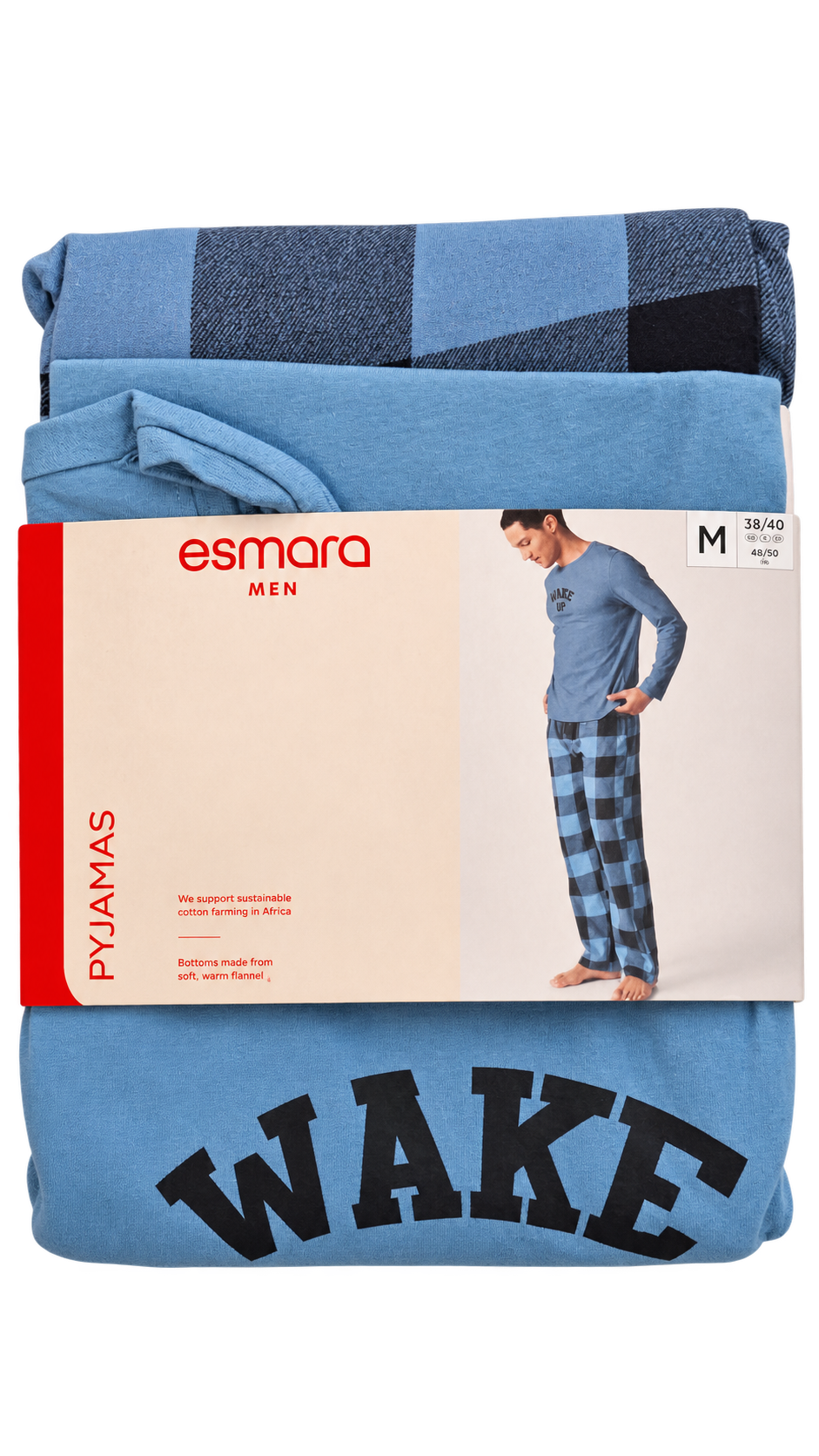 Esmara Men’s Pajama Set – Blue