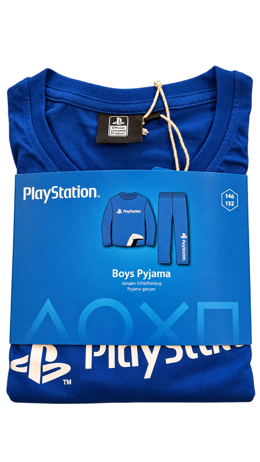 PlayStation Boys’ Pajama Set – Blue