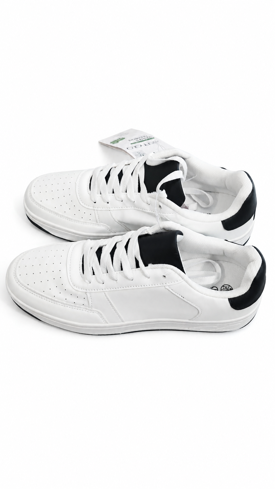 Esmara Women’s White Sneakers - Black Detail