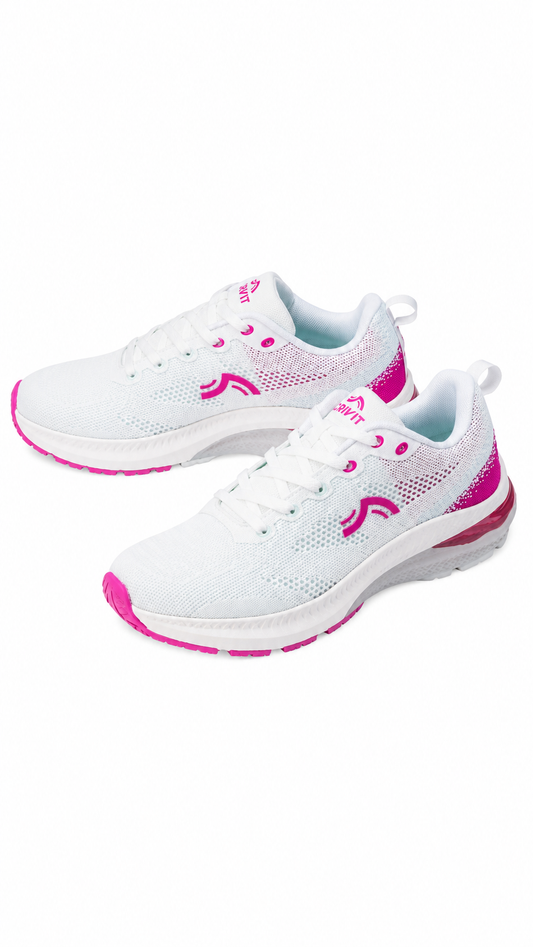 Crivit Women’s Running Sneakers - White & Pink