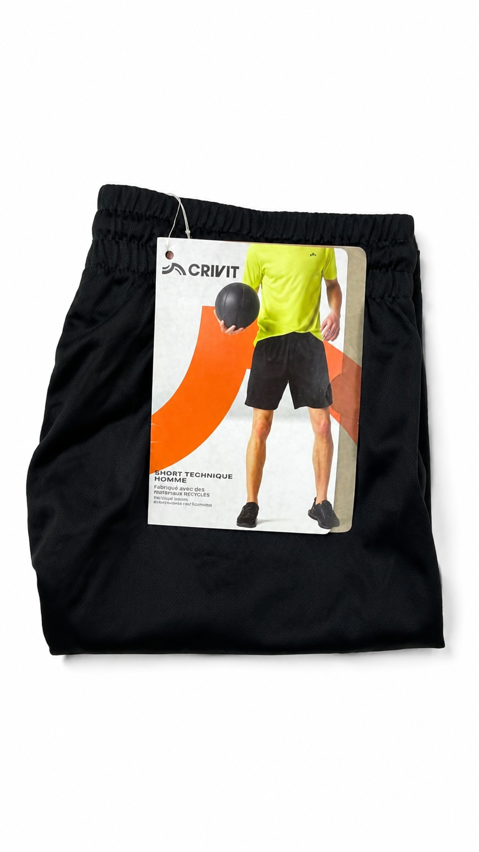 Crivit Men’s Black Sports Shorts