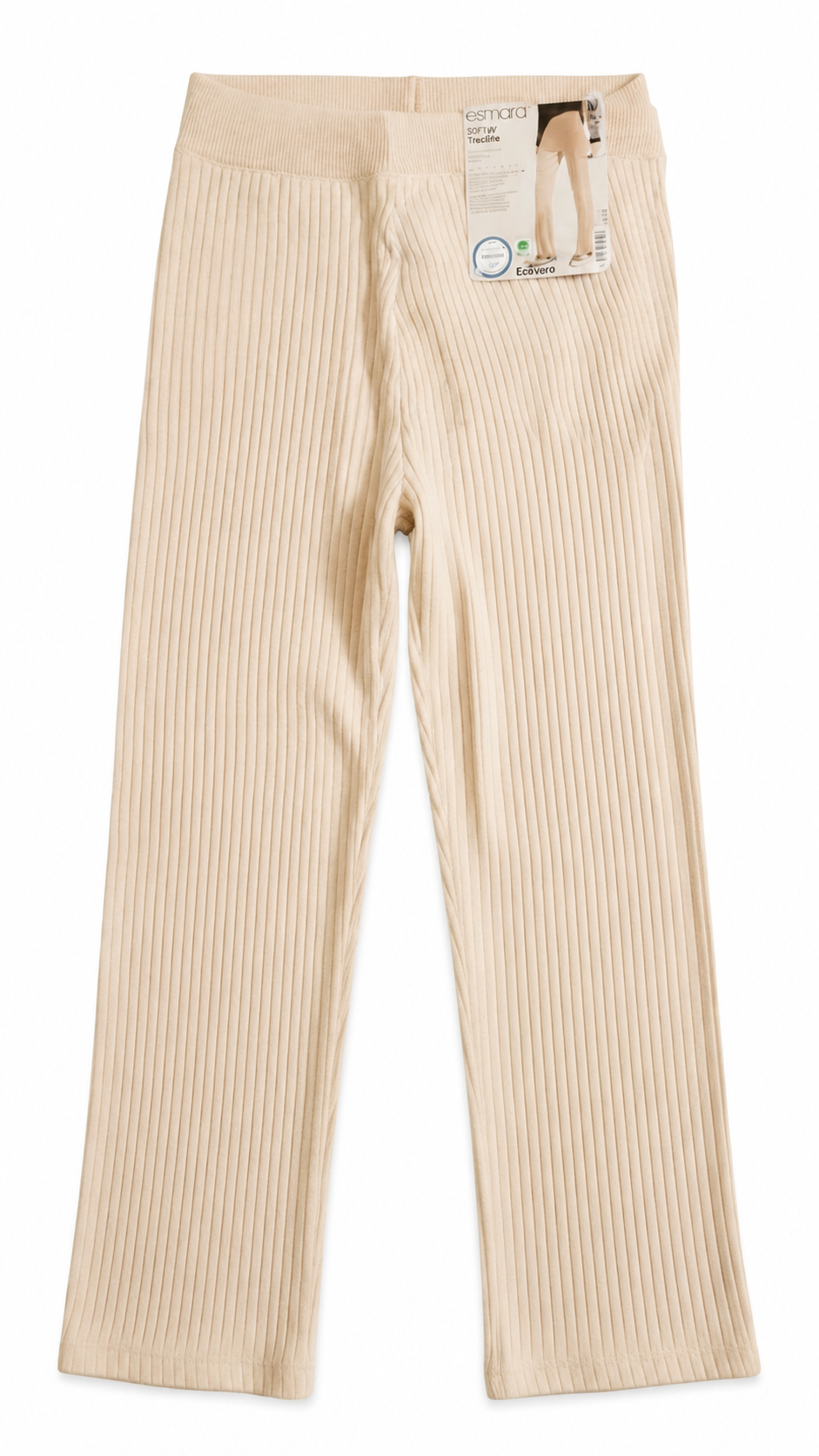 Esmara Women’s Beige Fine-Knit Trousers