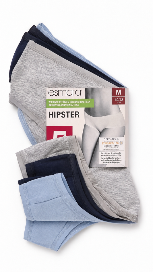 5 pieces of women's hipster Briefs