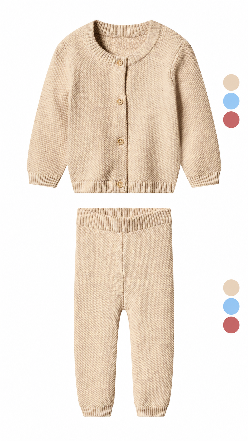 Lupilu Baby Knitted 2-Piece Set (3colors)