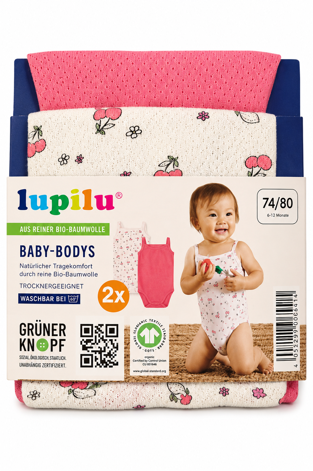Baby Girl Bodysuits 2-Pack