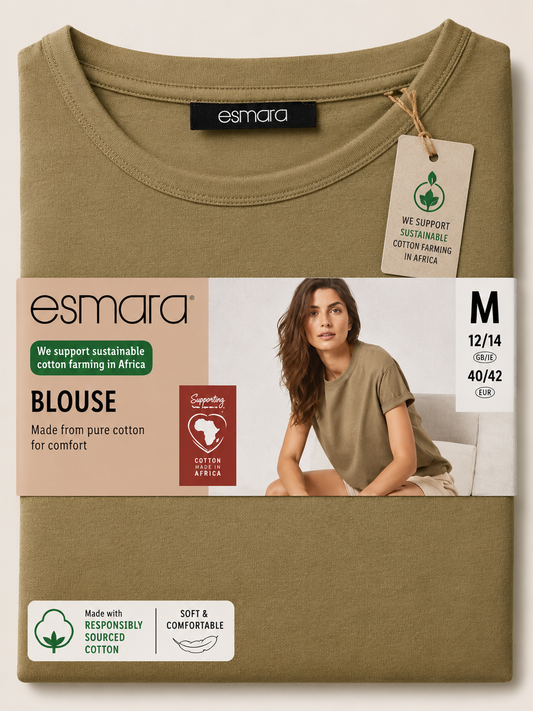Esmara pure cotton blouse