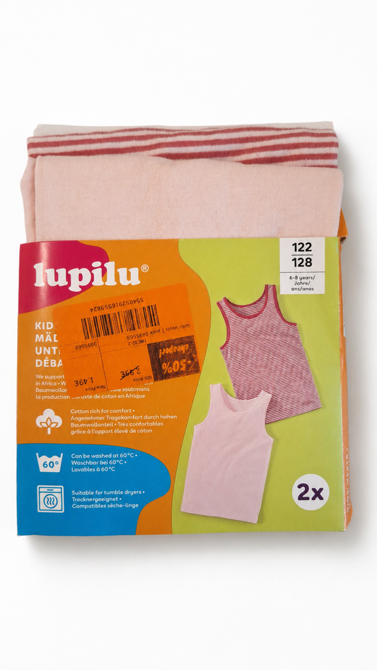Girls’ Vest Tops 2-Pack