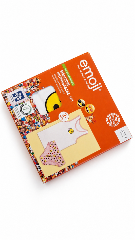 Girls’ Emoji Underwear Set
