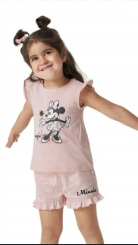 Minnie Mouse Pink Kids’ Short Pyjama Set