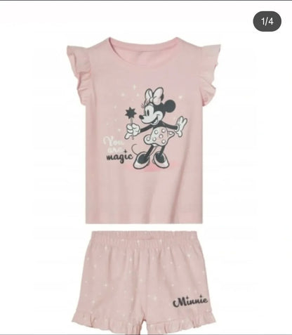Minnie Mouse Pink Kids’ Short Pyjama Set