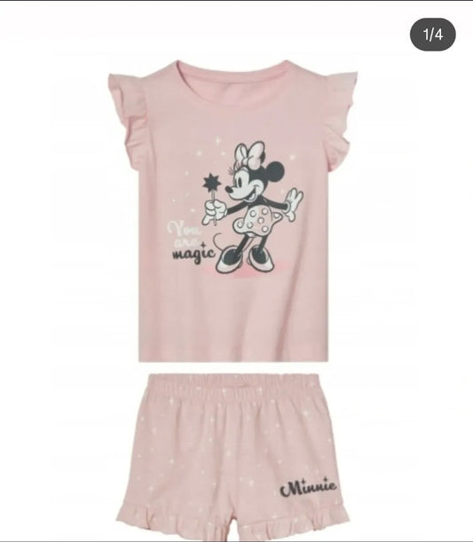Minnie Mouse Pink Kids’ Short Pyjama Set