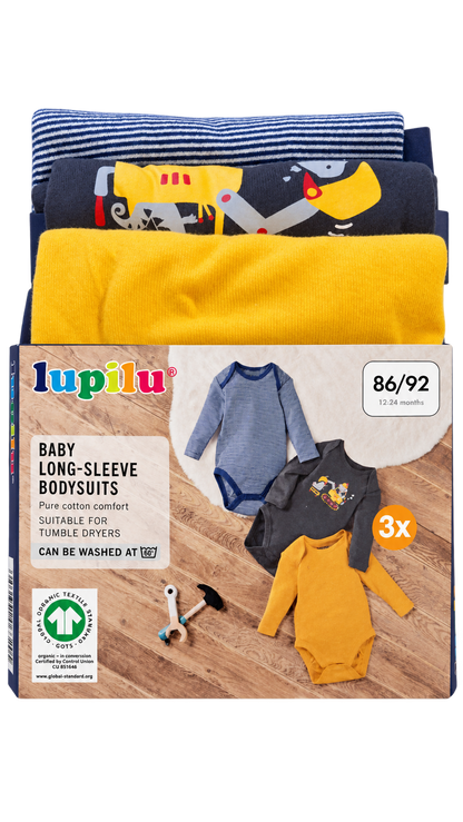 Lupilu Baby Bodysuits & Joggers Set –(3 sets)