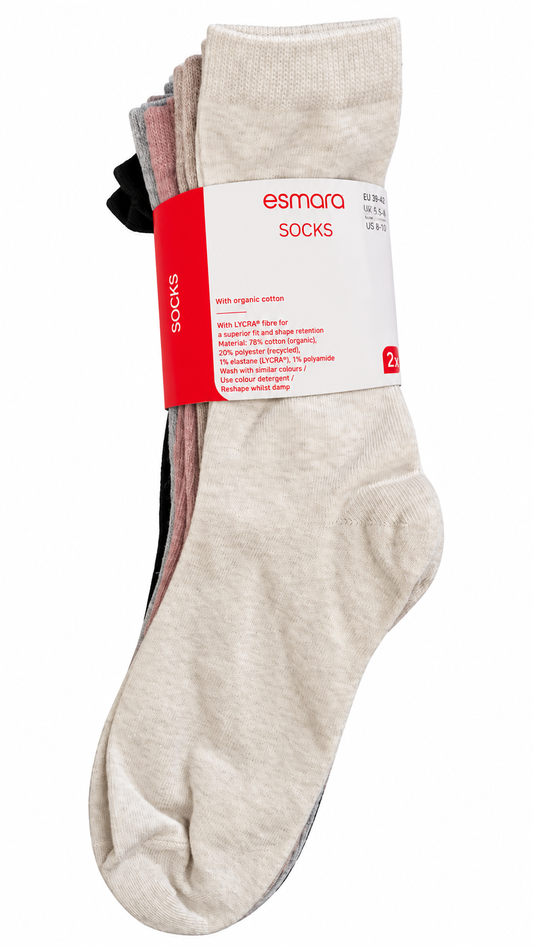 Esmara Socks 7-Pack – Neutral Mix