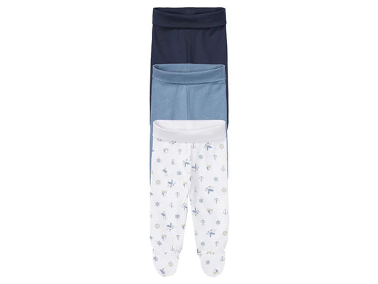 Lupilu Baby Organic Cotton Joggers 3-Pack