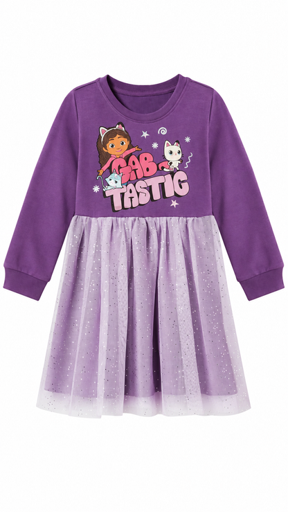 Gabby’s Dollhouse Girls’ Tulle Dress