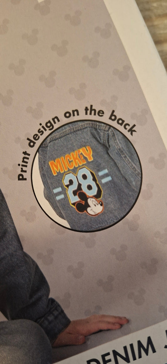 Disney Mickey Mouse Kids’ Denim Jacket – Blue