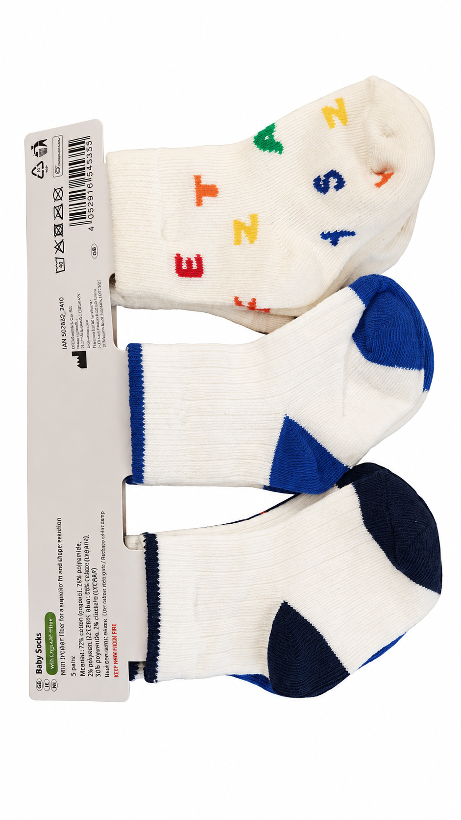 Lupilu Baby Socks – 5 Pack