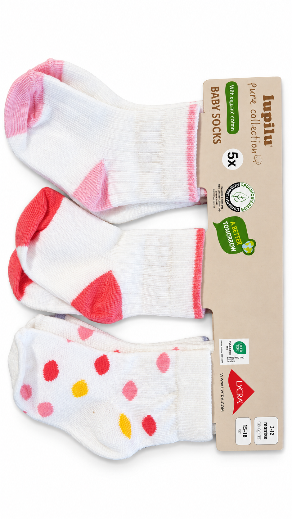 Lupilu Baby Socks – 5 Pack