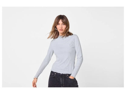 Esmara Women’s Ribbed Long-Sleeve Tops – 2 Pack