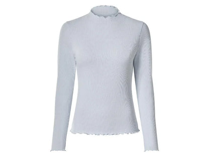 Esmara Women’s Ribbed Long-Sleeve Tops – 2 Pack