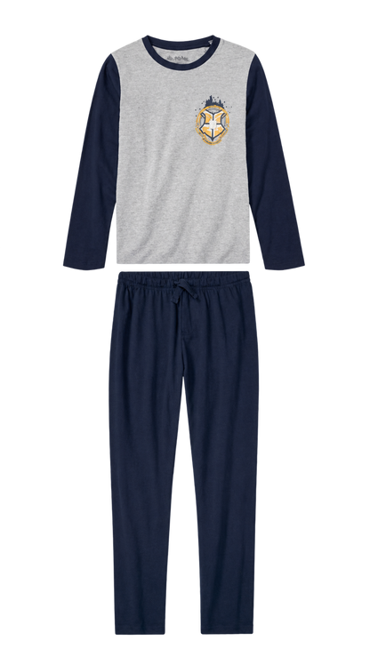 Harry Potter Boys’ Pajama Set – Grey & Navy