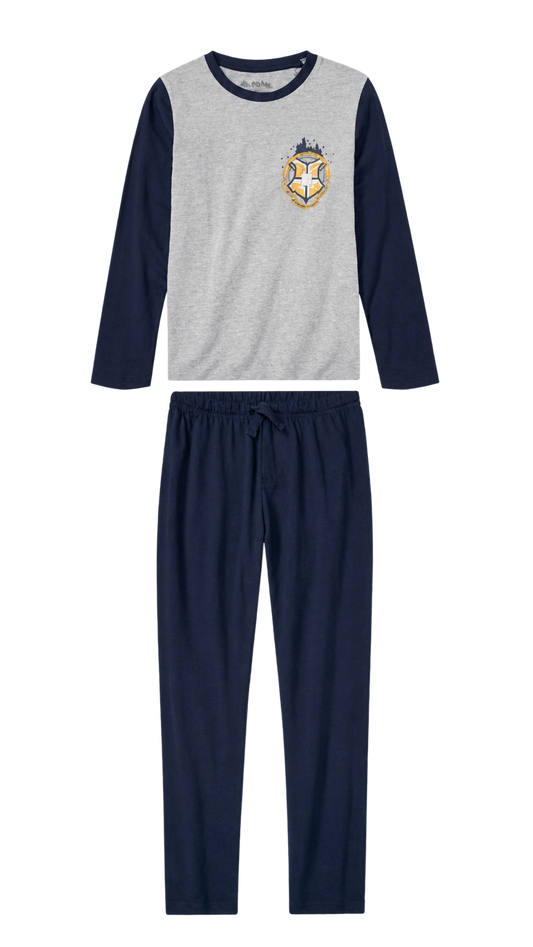Harry Potter Boys’ Pajama Set – Grey & Navy