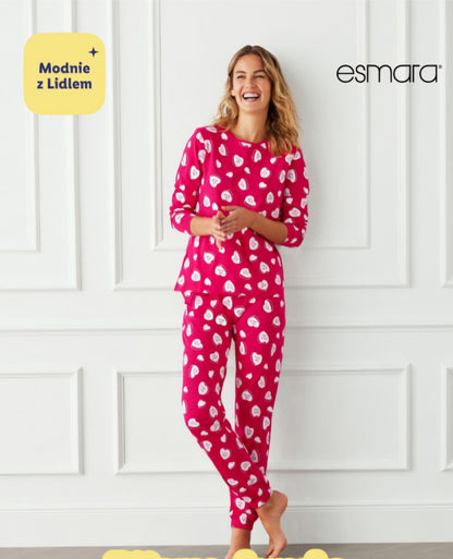 Esmara Women’s Heart Print Pyjama Set