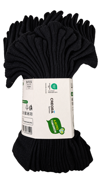 Livergy Socks 10 Pack all black