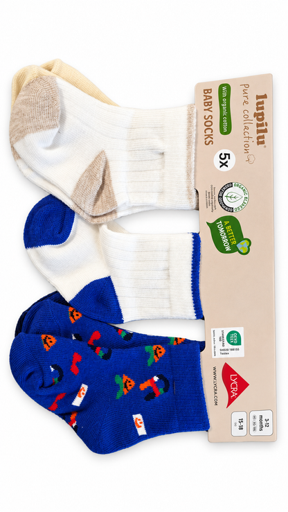 Lupilu Baby Socks – 5 Pack