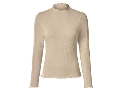 Esmara Women’s Ribbed Long-Sleeve Tops – 2 Pack
