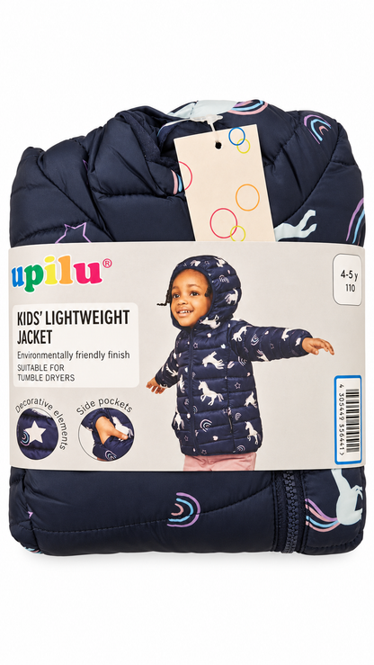 Lupilu Kids’ Lightweight Printed Jacket