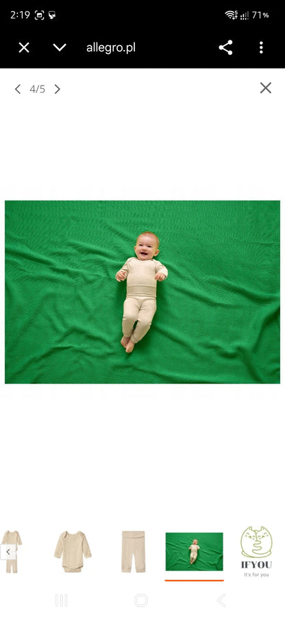 Lupilu Baby Ribbed 2-Piece Outfit